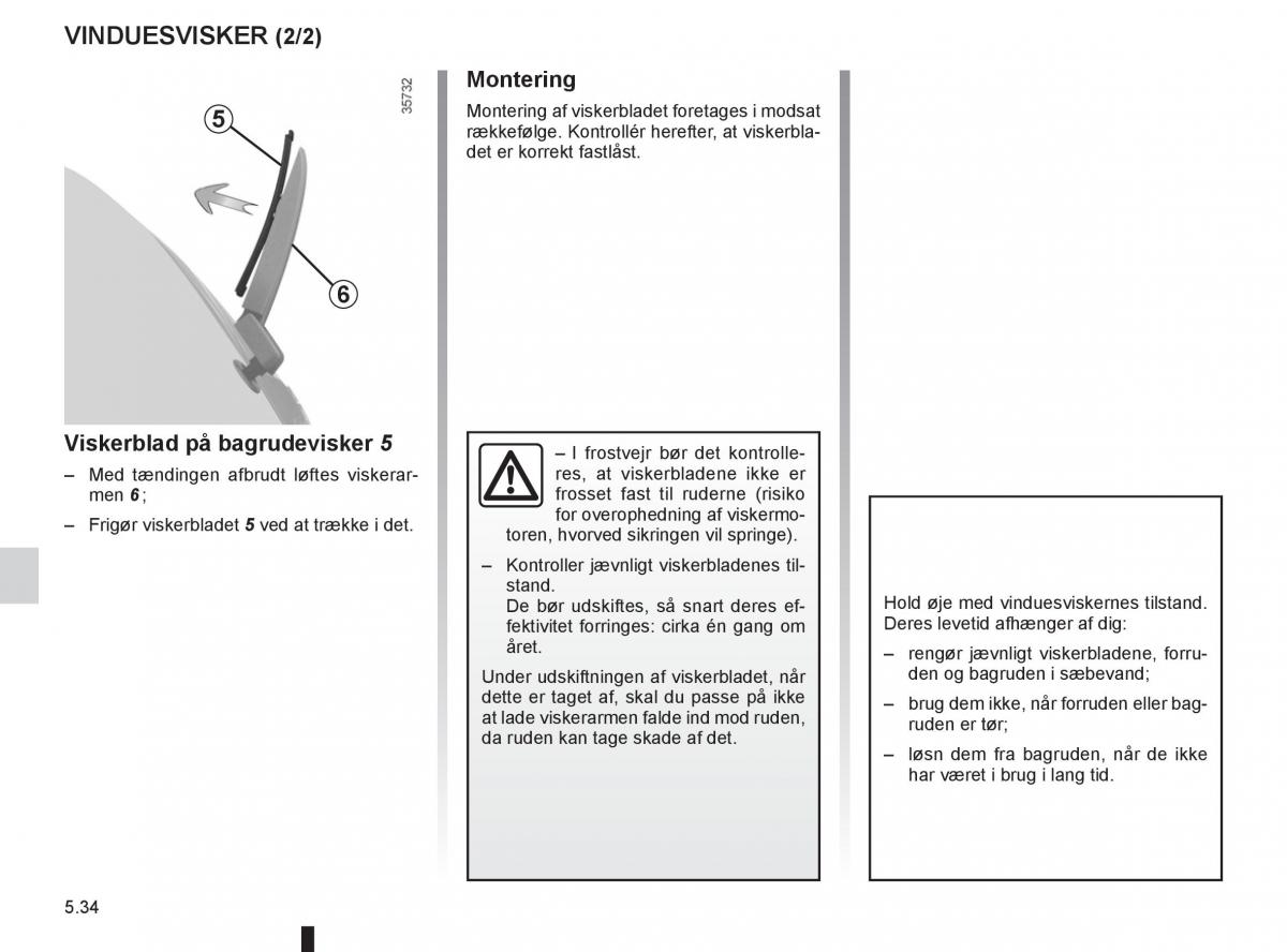 Renault Clio IV 4 Bilens instruktionsbog / page 192