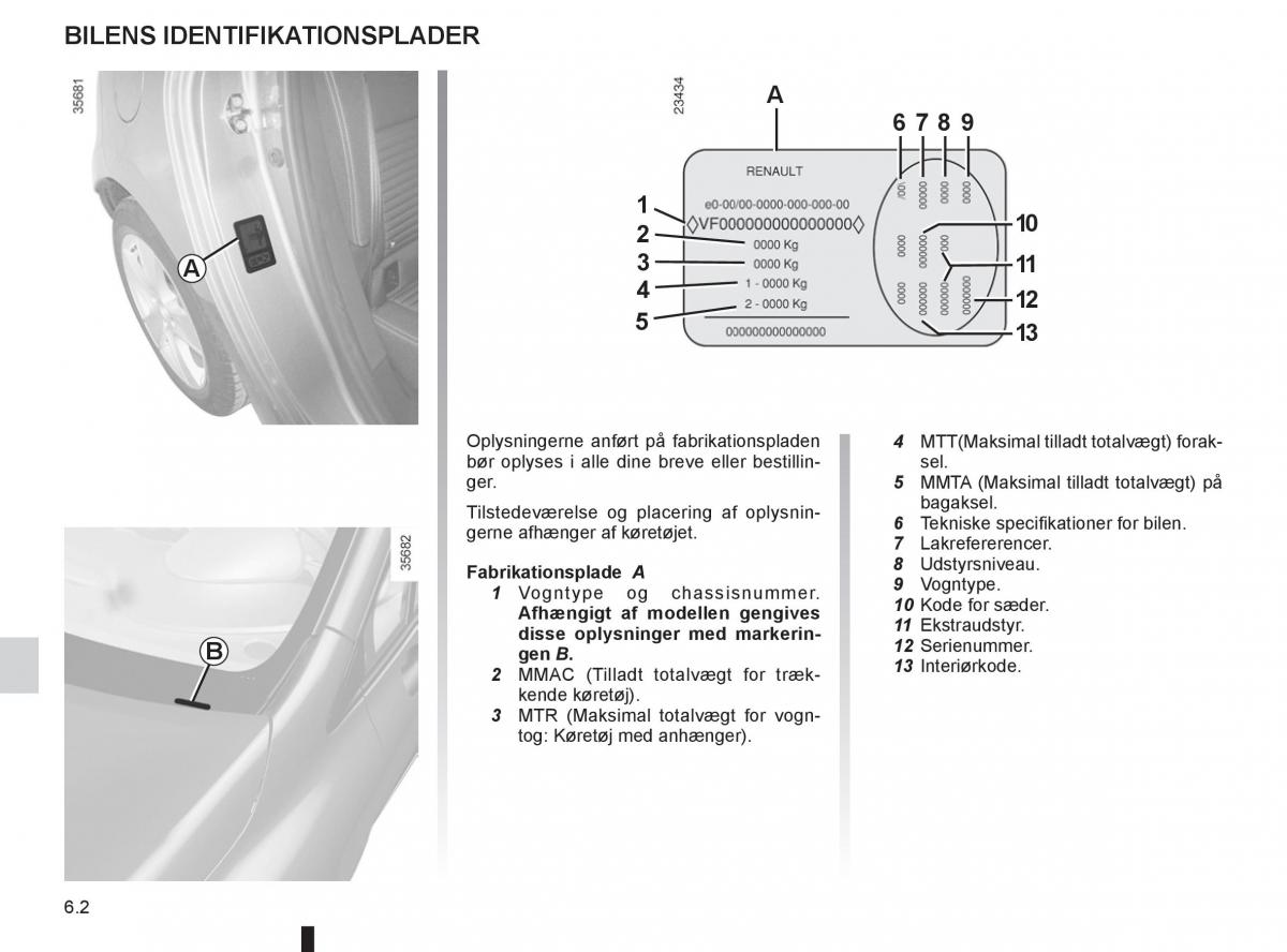 Renault Clio IV 4 Bilens instruktionsbog / page 202