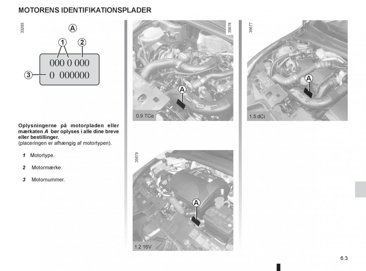 Renault Clio IV 4 Bilens instruktionsbog / page 203