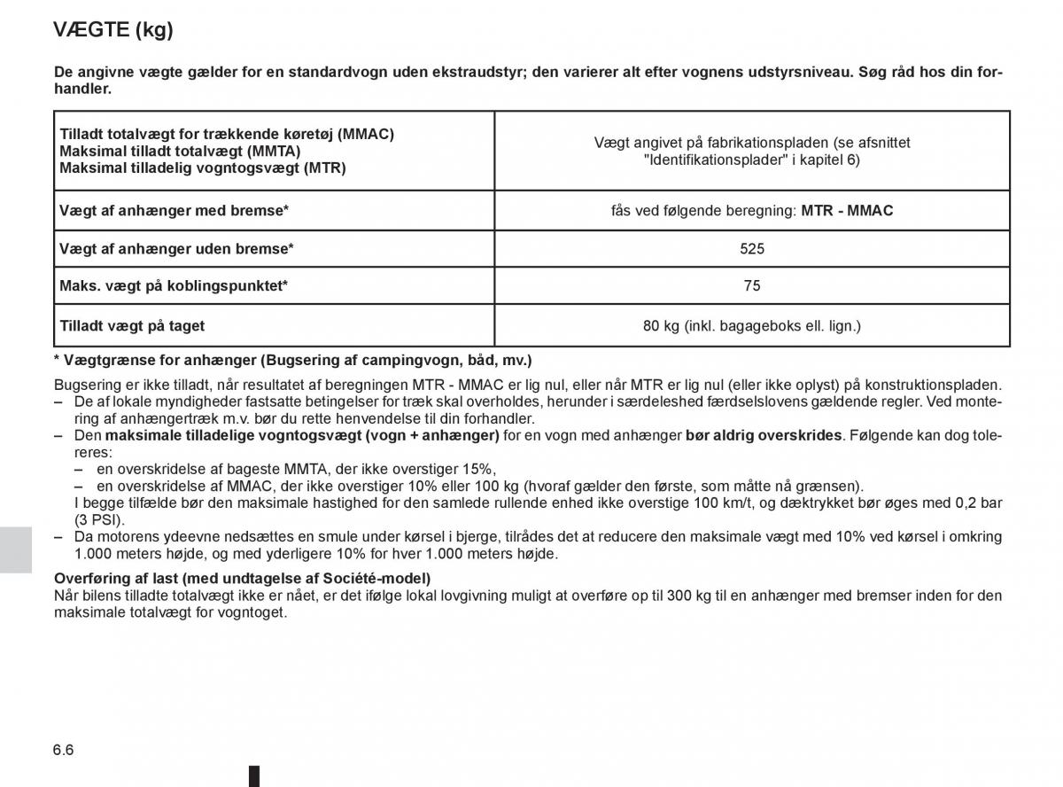 Renault Clio IV 4 Bilens instruktionsbog / page 206