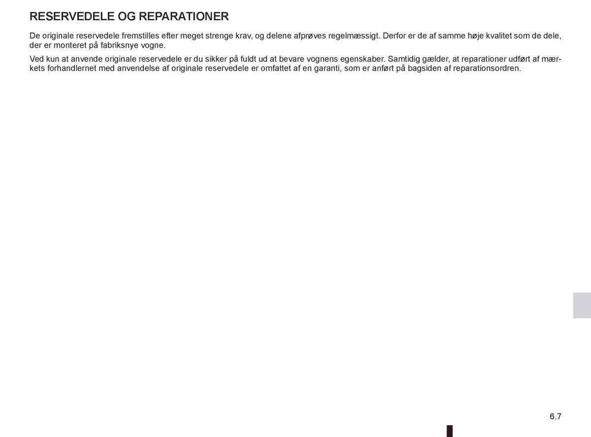 Renault Clio IV 4 Bilens instruktionsbog / page 207