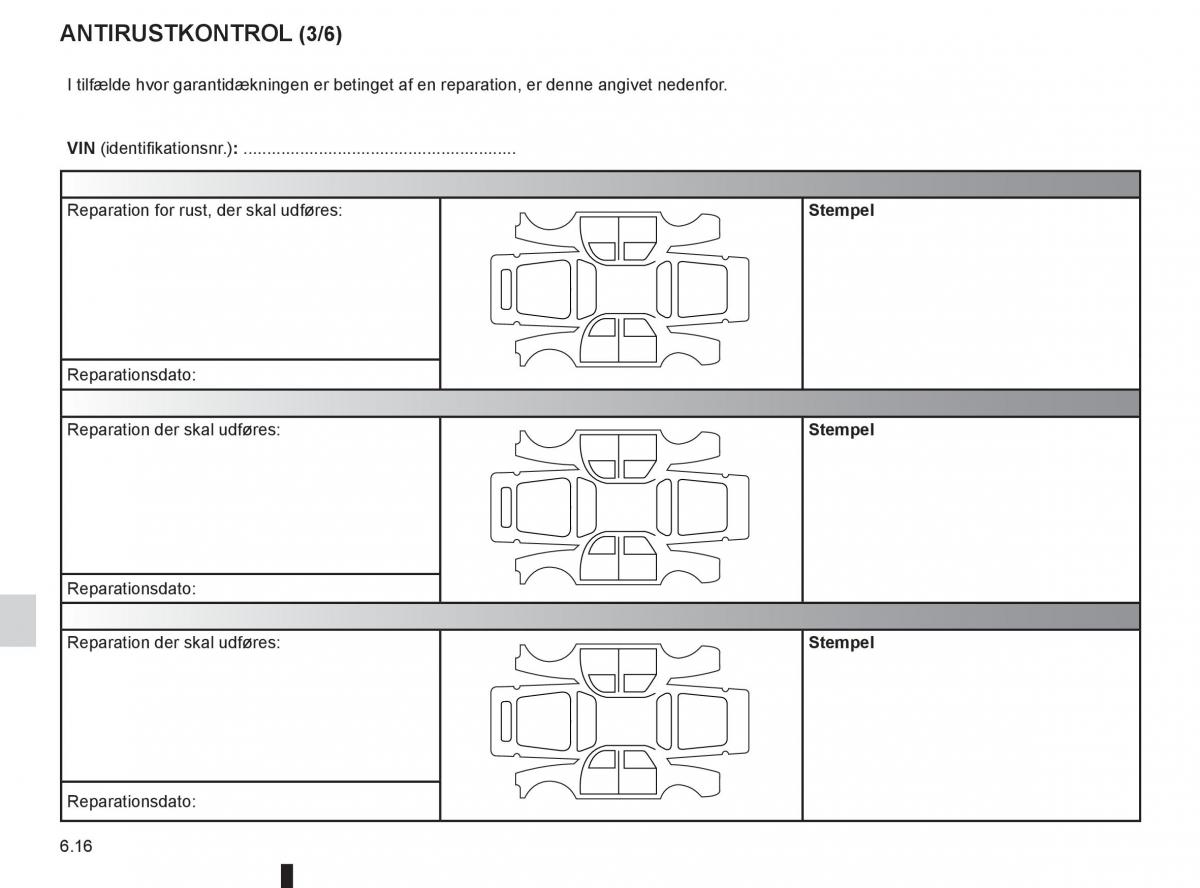 Renault Clio IV 4 Bilens instruktionsbog / page 216