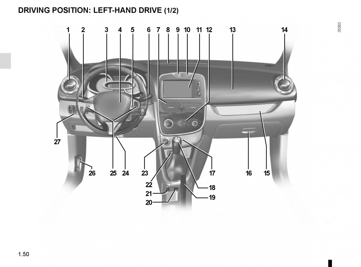 Renault Clio IV 4 owners manual / page 56