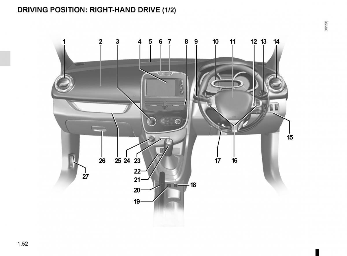 Renault Clio IV 4 owners manual / page 58