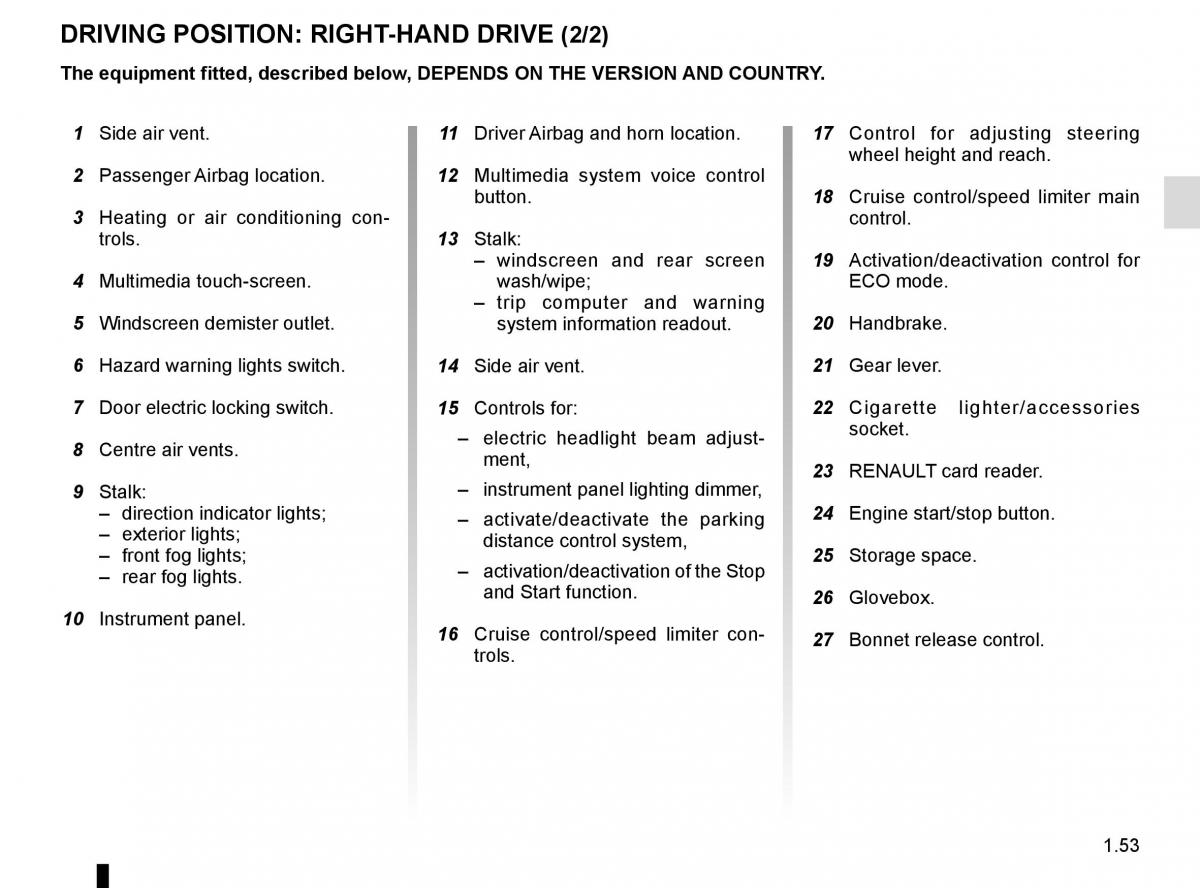 Renault Clio IV 4 owners manual / page 59