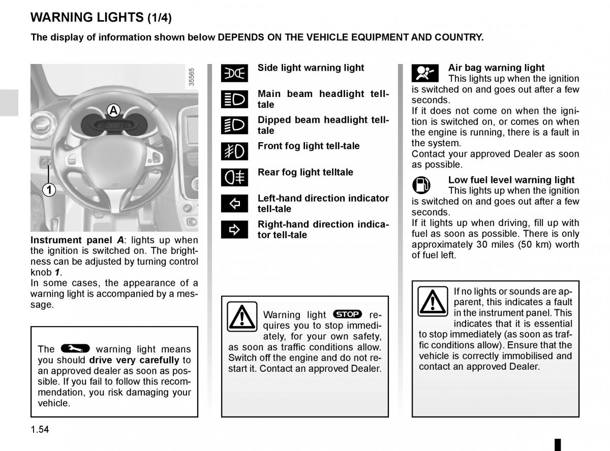 Renault Clio IV 4 owners manual / page 60