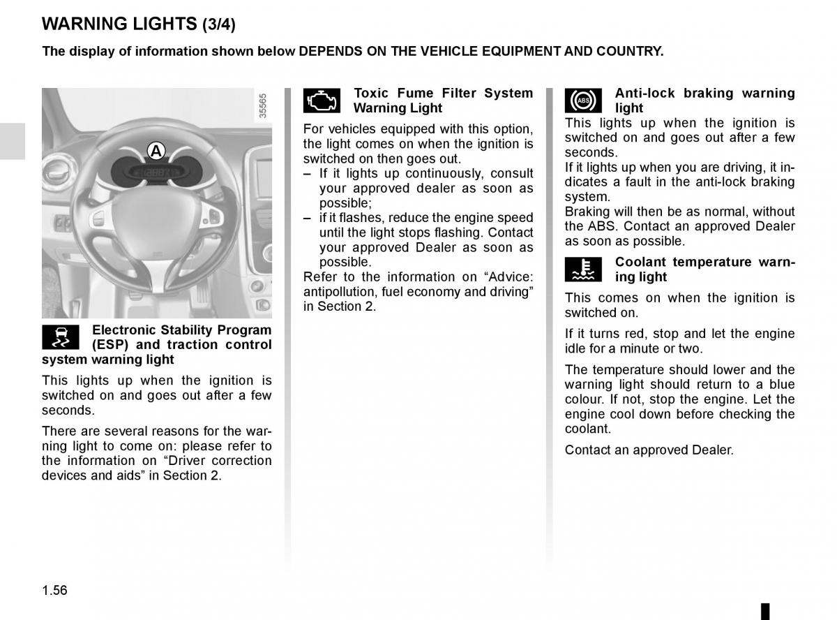 Renault Clio IV 4 owners manual / page 62