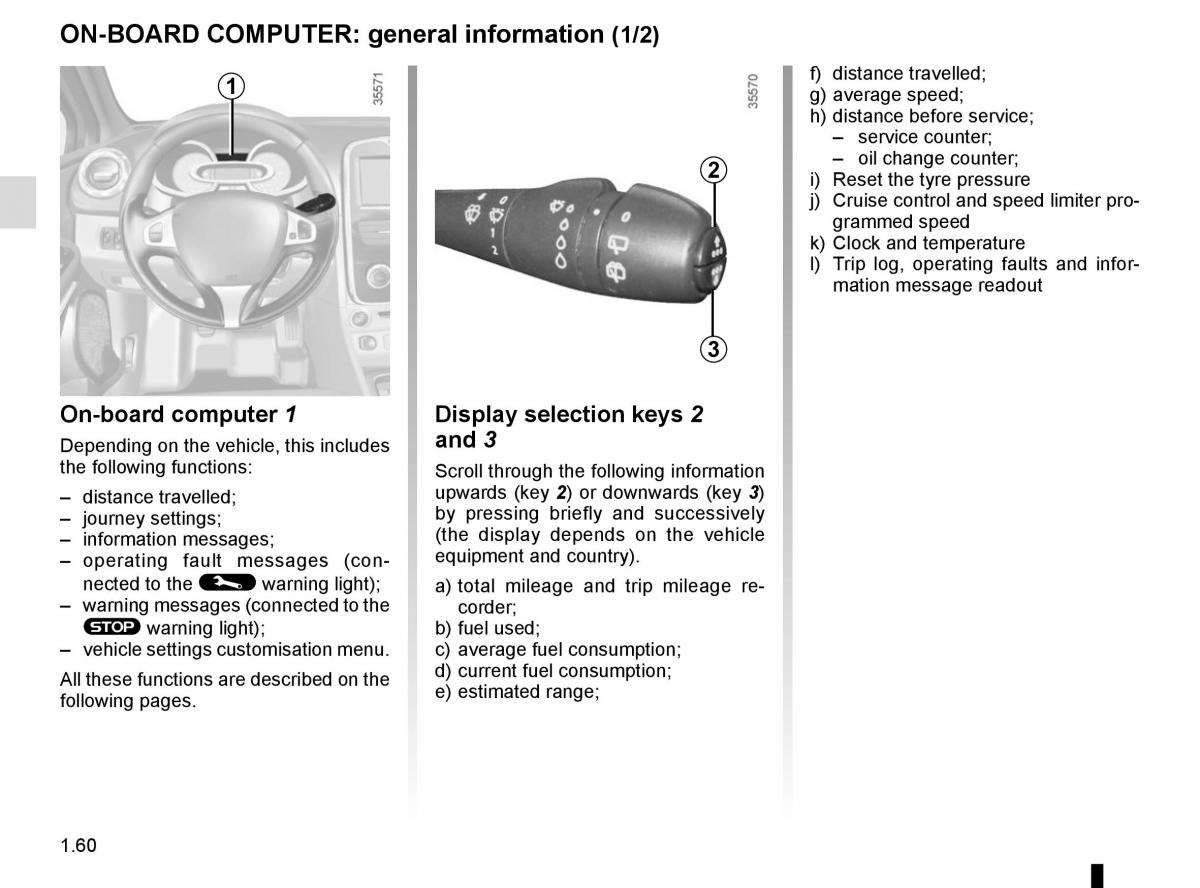 Renault Clio IV 4 owners manual / page 66