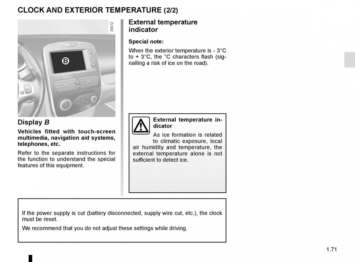 Renault Clio IV 4 owners manual / page 77