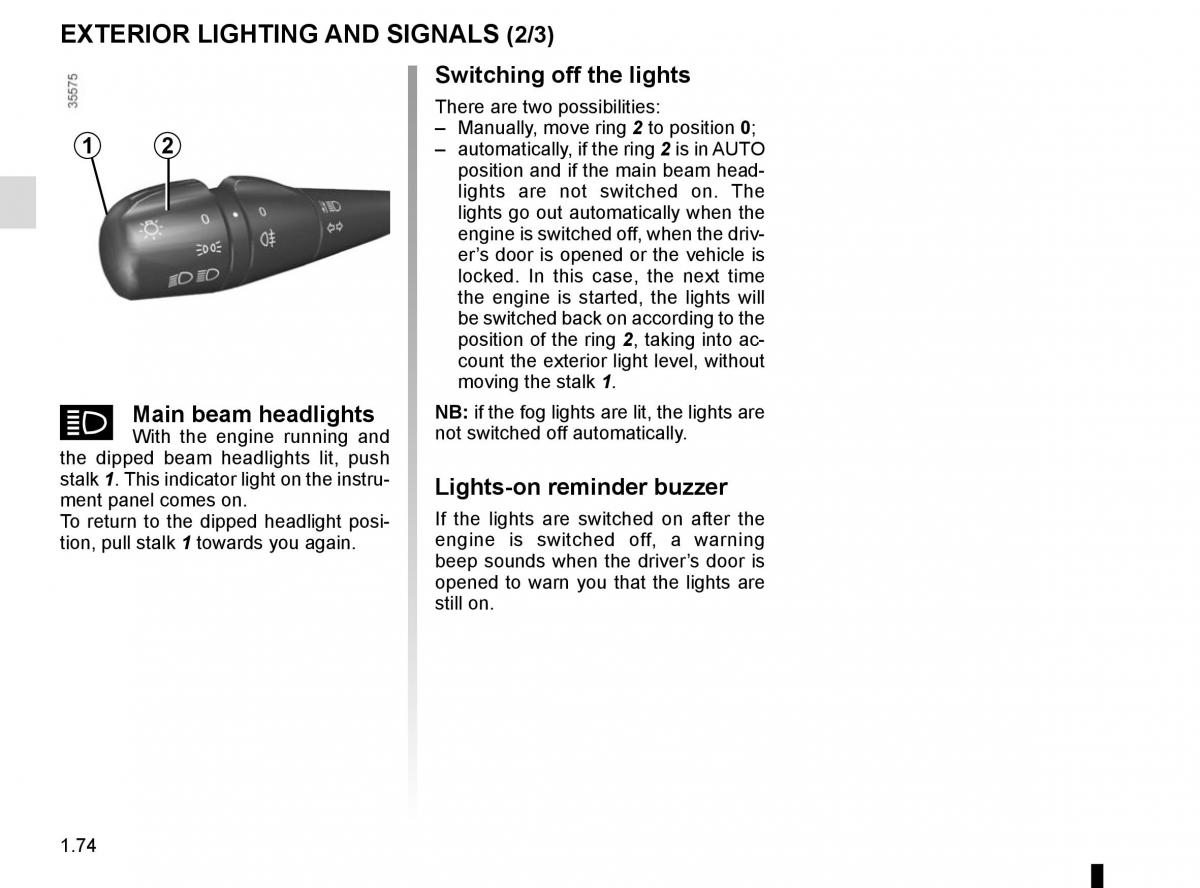 Renault Clio IV 4 owners manual / page 80