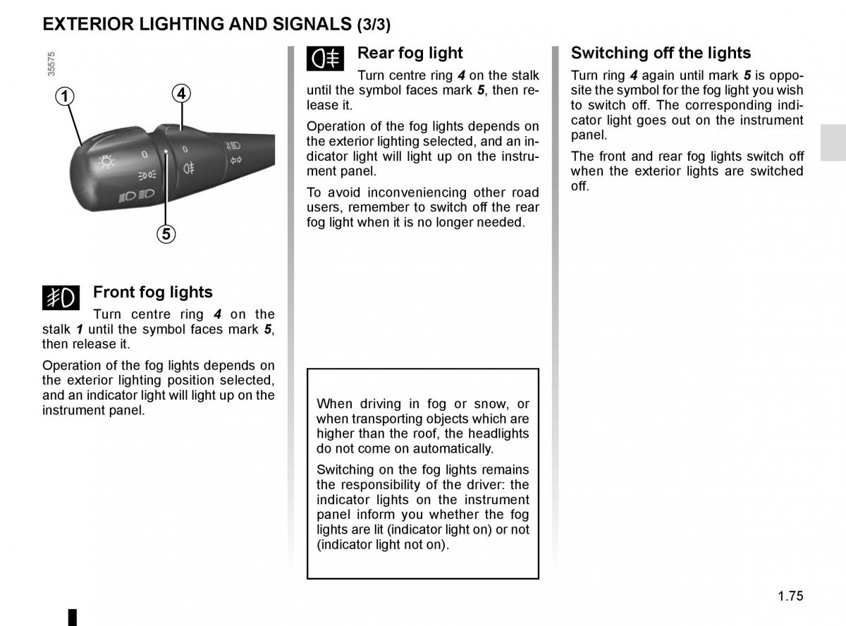 Renault Clio IV 4 owners manual / page 81