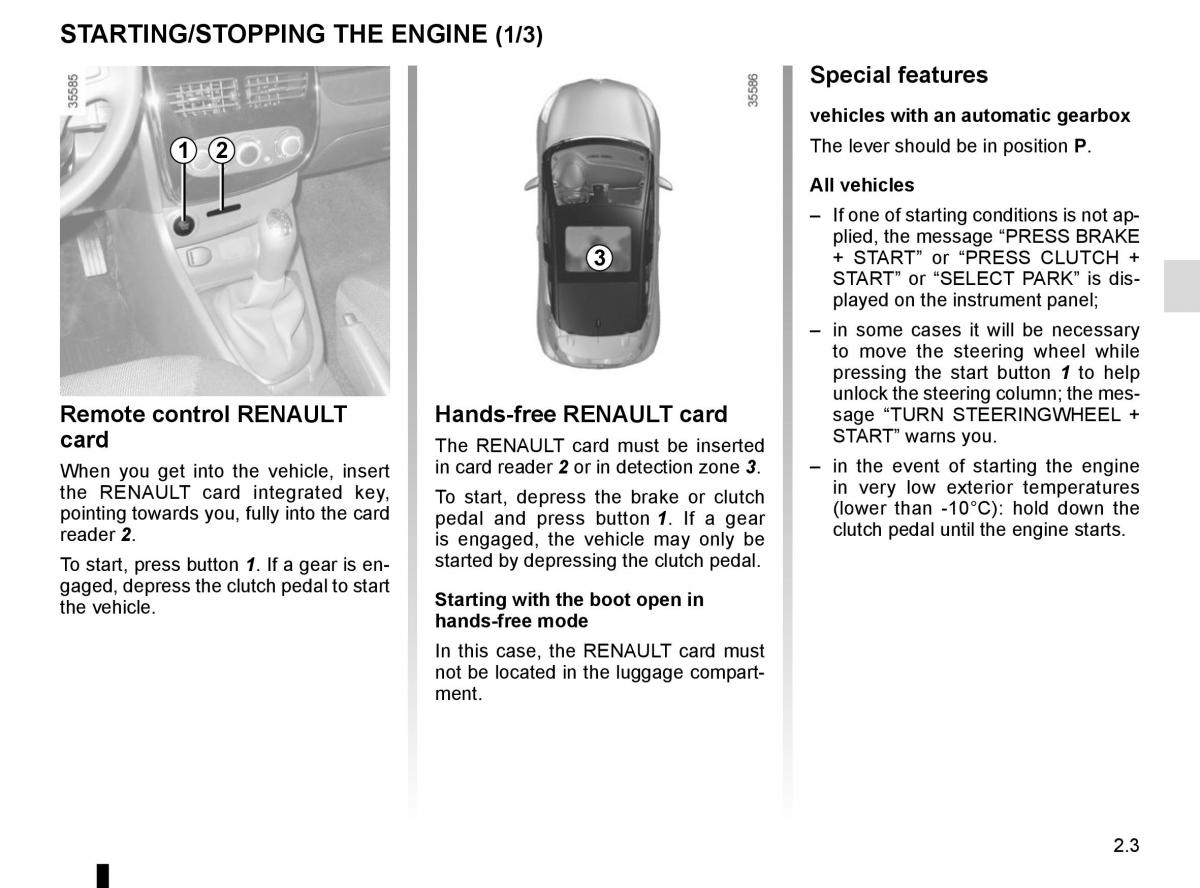 Renault Clio IV 4 owners manual / page 93