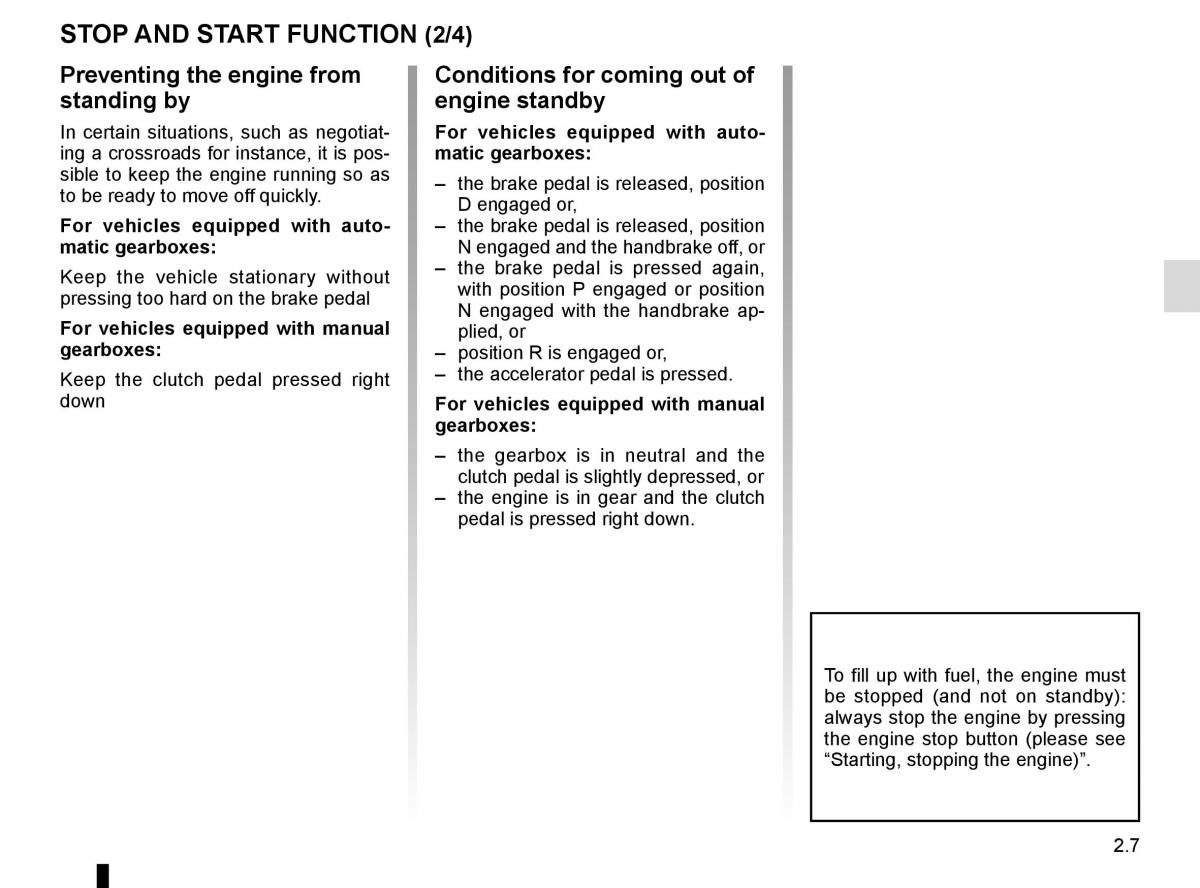 Renault Clio IV 4 owners manual / page 97