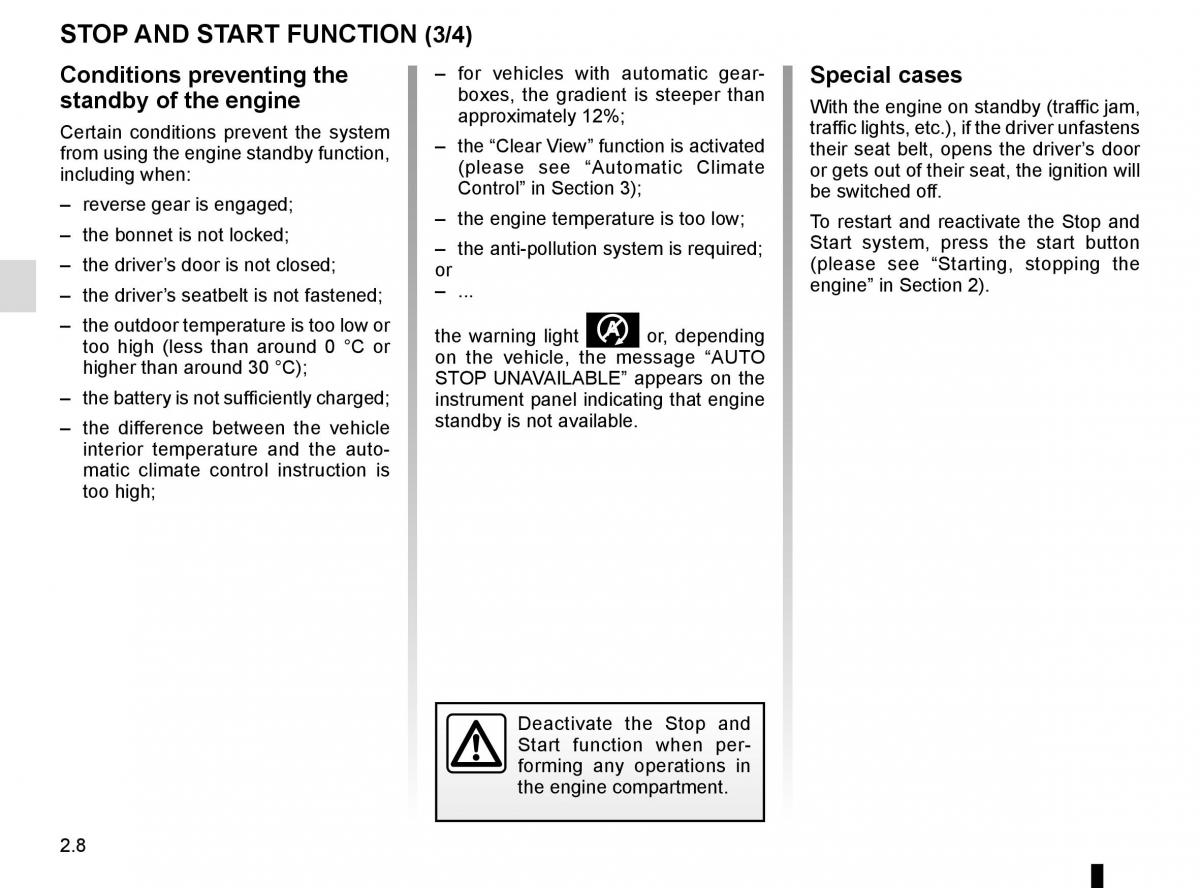 Renault Clio IV 4 owners manual / page 98