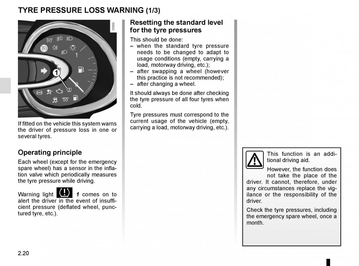 Renault Clio IV 4 owners manual / page 110