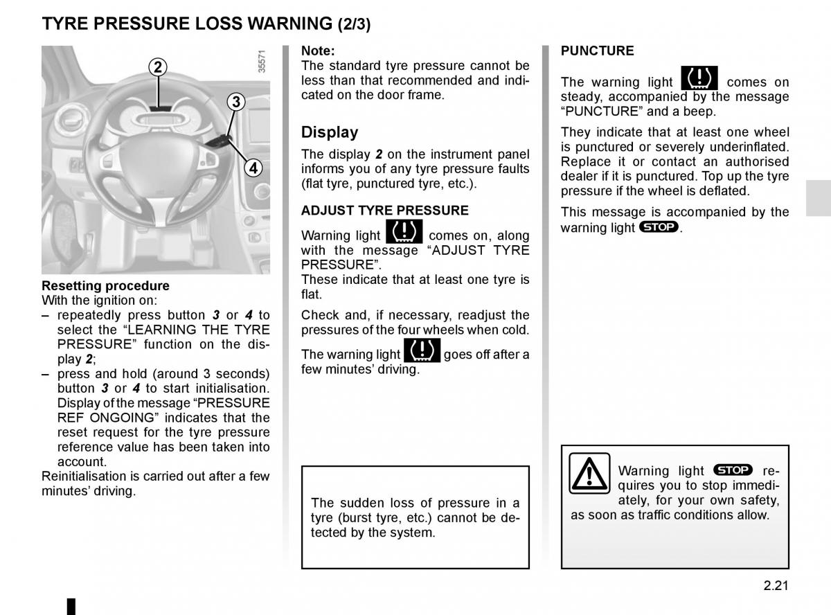 Renault Clio IV 4 owners manual / page 111