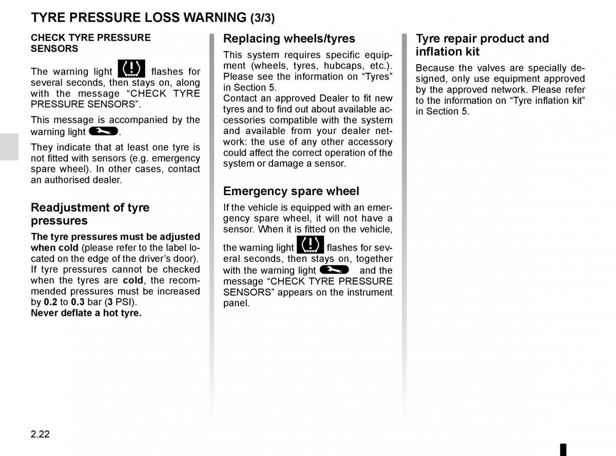 Renault Clio IV 4 owners manual / page 112