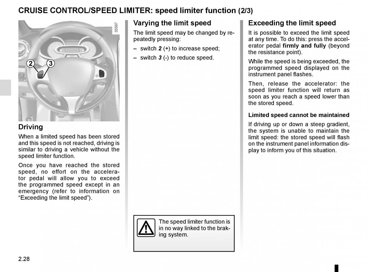 Renault Clio IV 4 owners manual / page 118