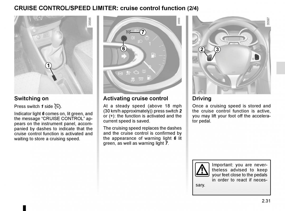 Renault Clio IV 4 owners manual / page 121