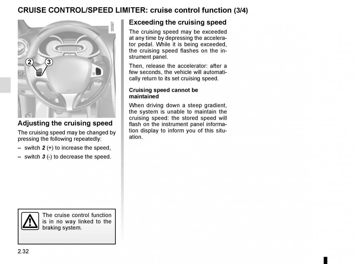 Renault Clio IV 4 owners manual / page 122