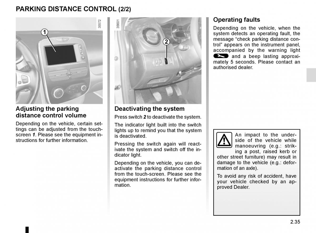 Renault Clio IV 4 owners manual / page 125