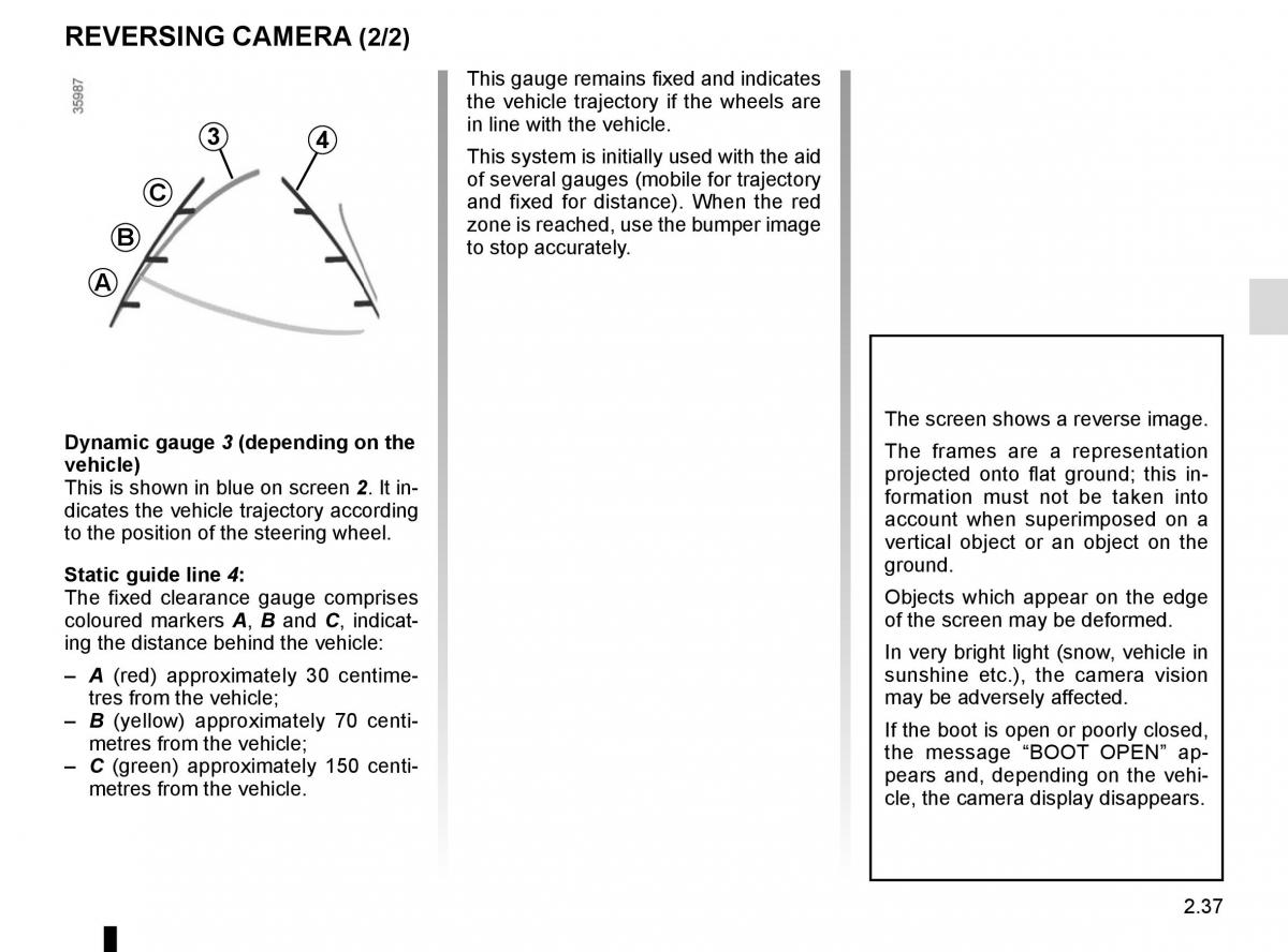 Renault Clio IV 4 owners manual / page 127