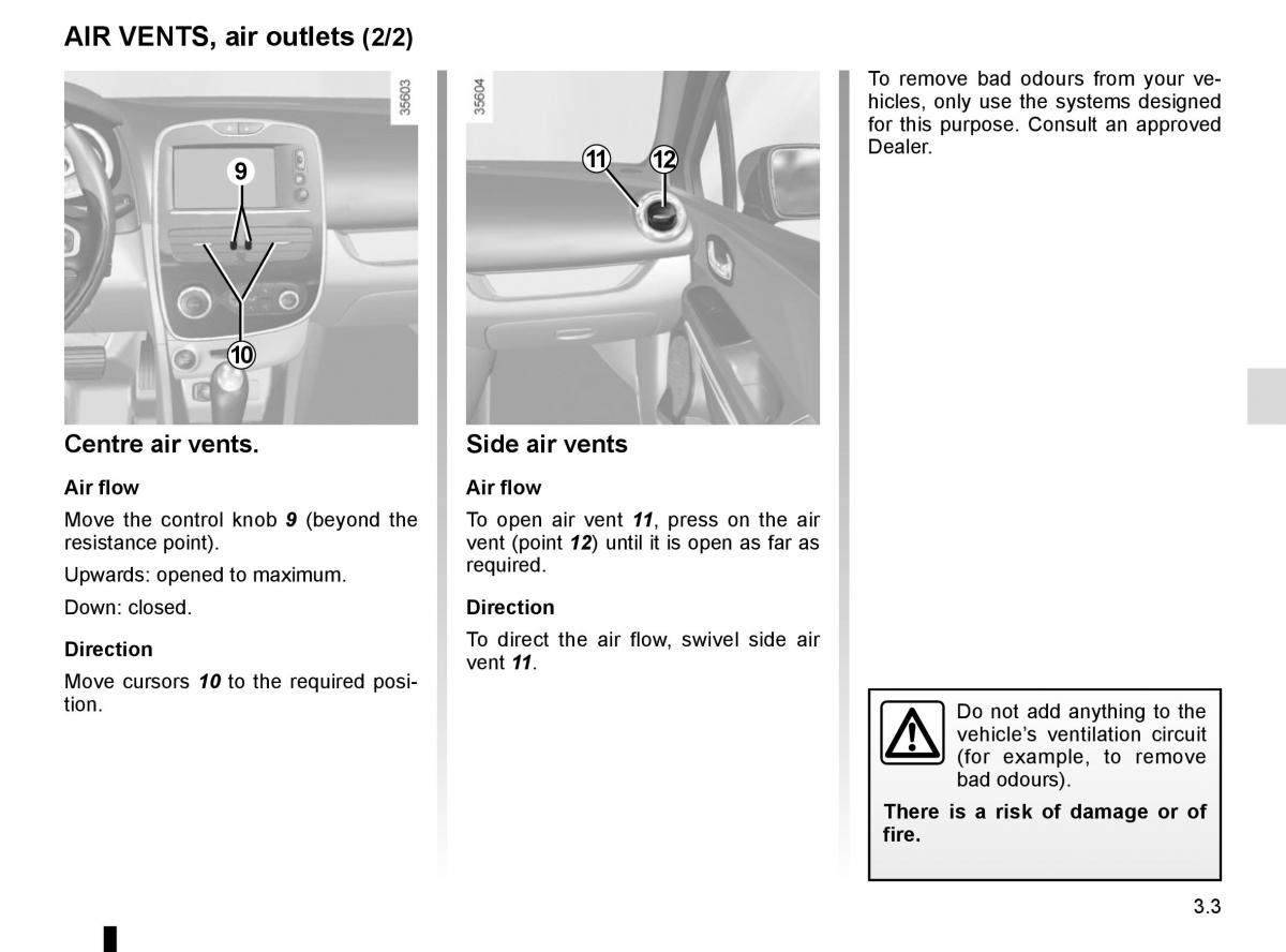 Renault Clio IV 4 owners manual / page 133