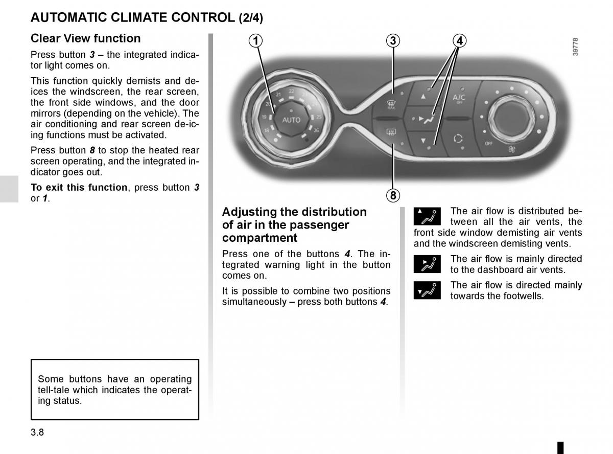 Renault Clio IV 4 owners manual / page 138