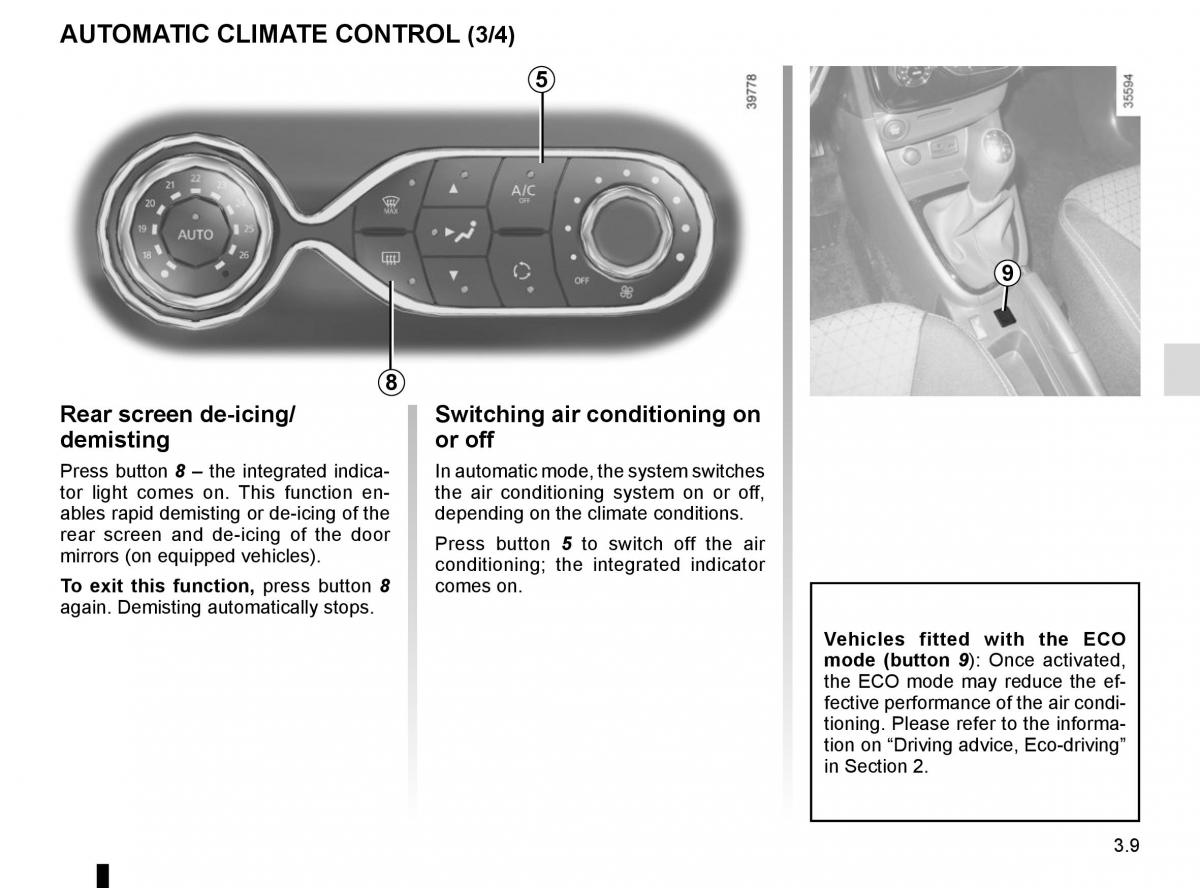 Renault Clio IV 4 owners manual / page 139