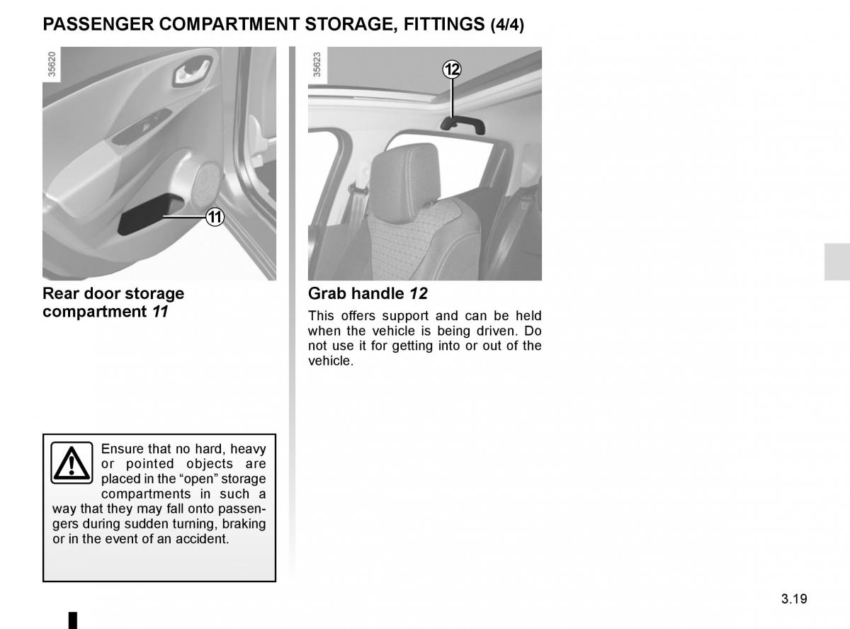 Renault Clio IV 4 owners manual / page 149