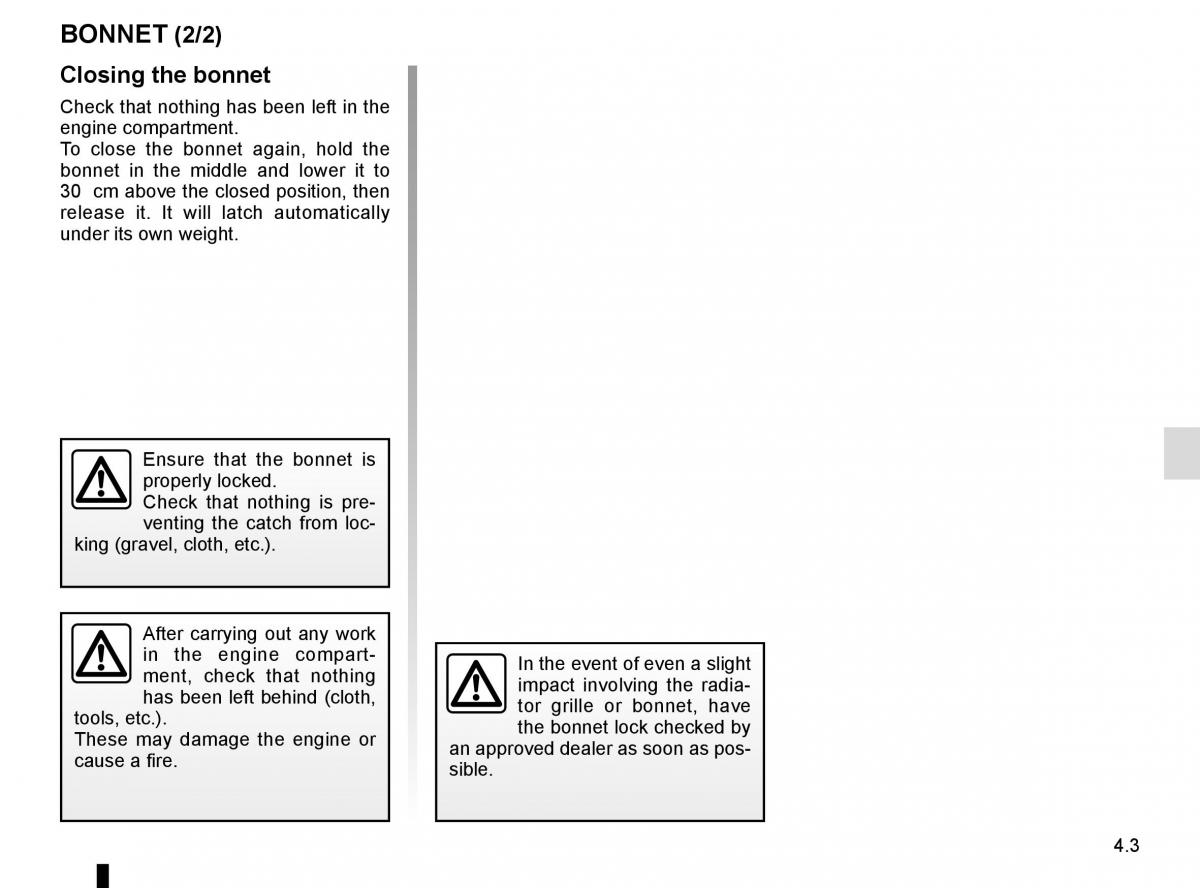 Renault Clio IV 4 owners manual / page 165