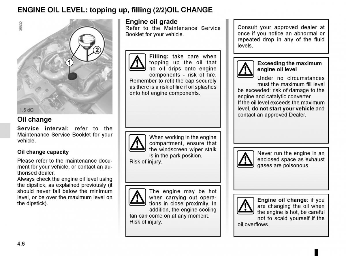 Renault Clio IV 4 owners manual / page 168