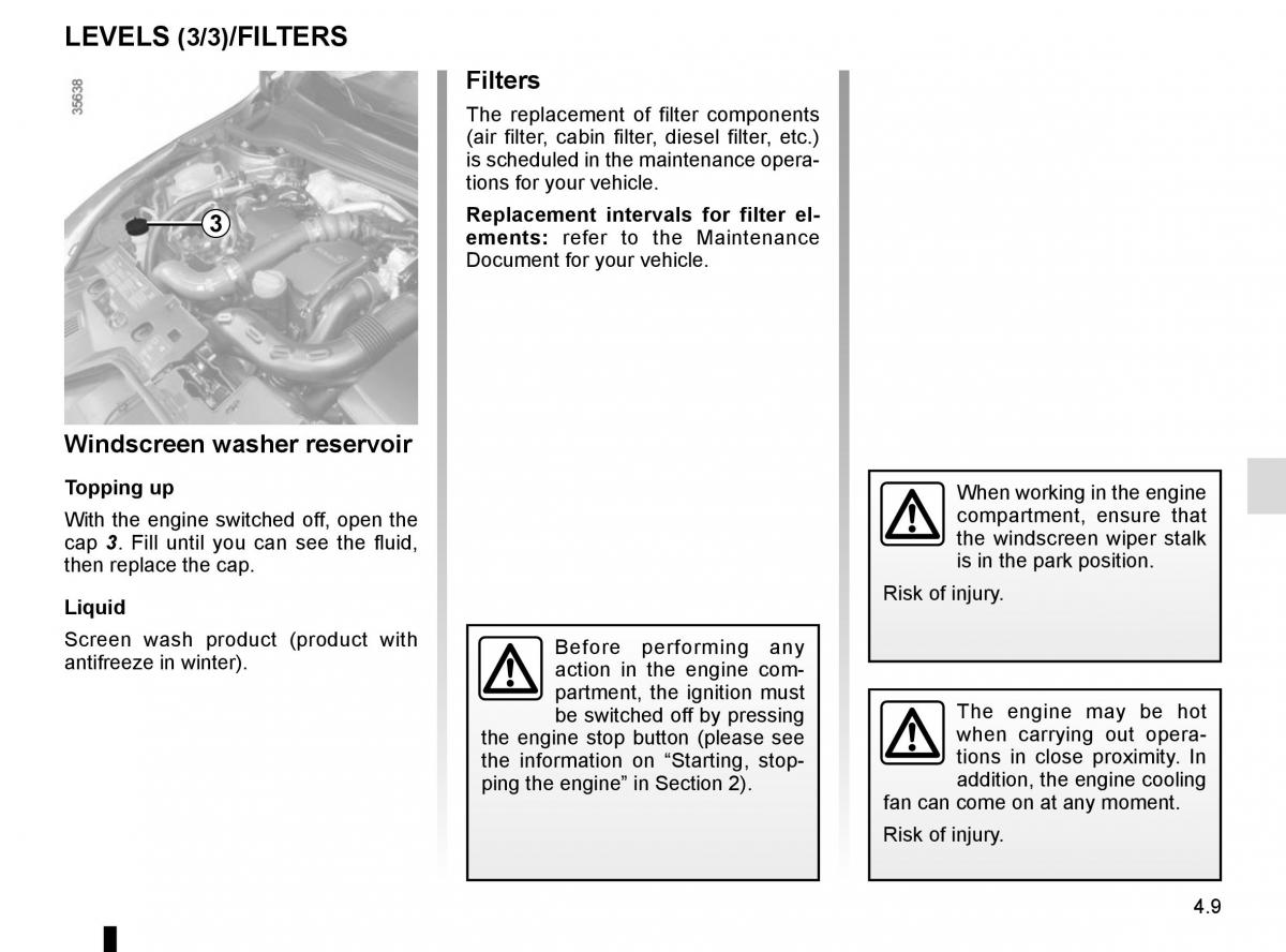 Renault Clio IV 4 owners manual / page 171