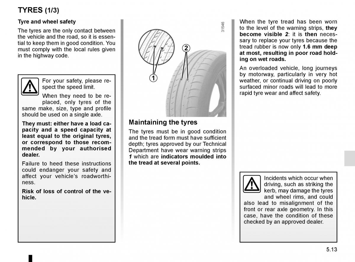 Renault Clio IV 4 owners manual / page 191