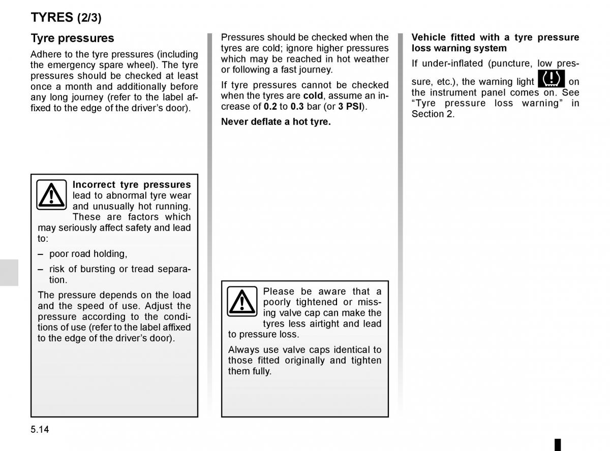 Renault Clio IV 4 owners manual / page 192