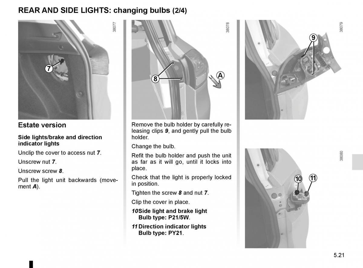 Renault Clio IV 4 owners manual / page 199