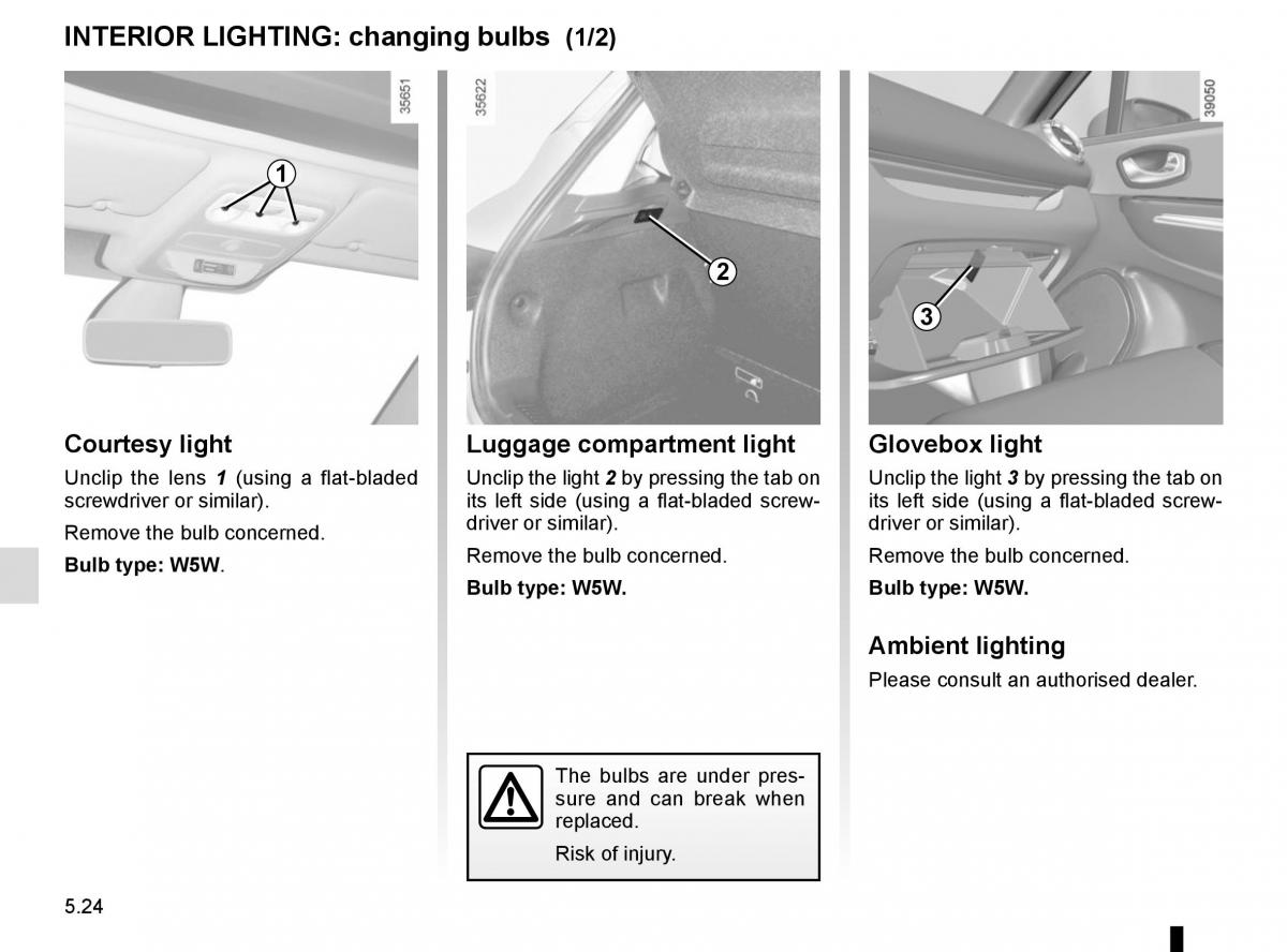 Renault Clio IV 4 owners manual / page 202