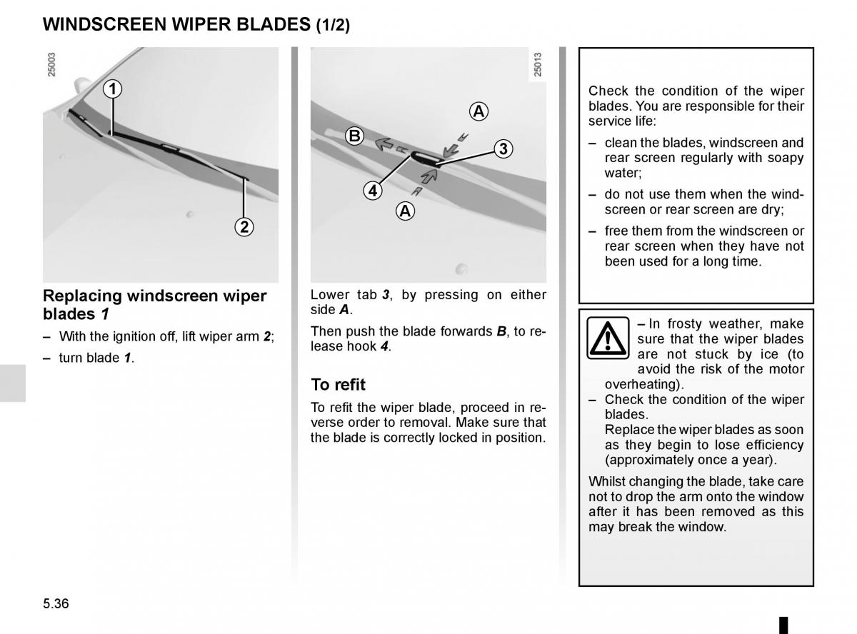 Renault Clio IV 4 owners manual / page 214