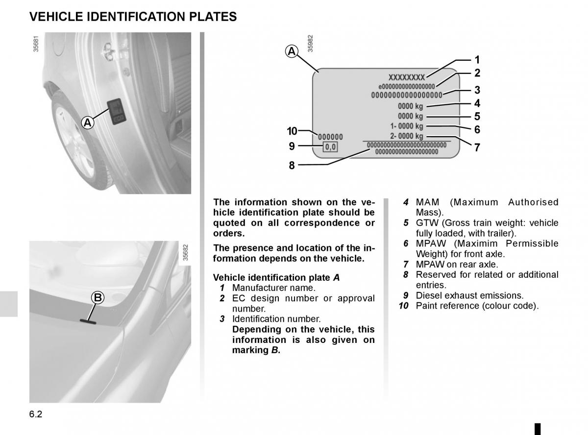 Renault Clio IV 4 owners manual / page 226