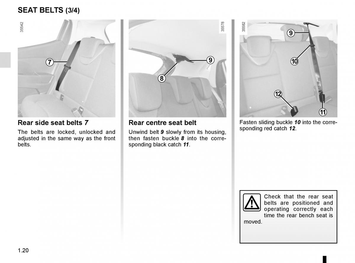 Renault Clio IV 4 owners manual / page 26