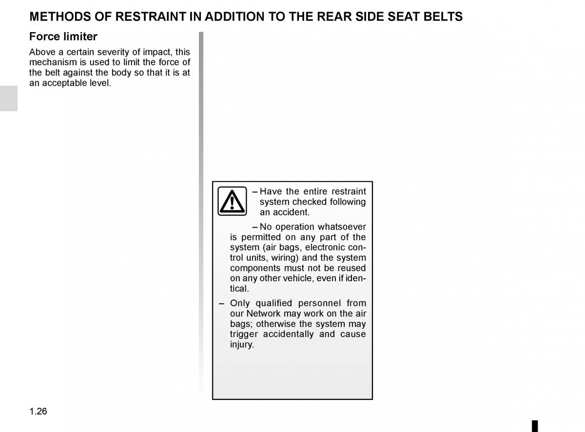 Renault Clio IV 4 owners manual / page 32