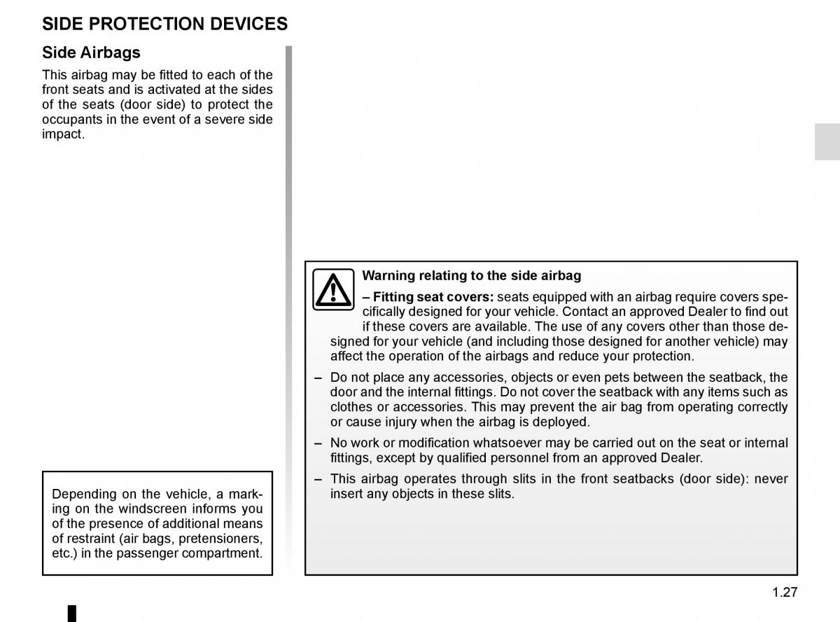 Renault Clio IV 4 owners manual / page 33