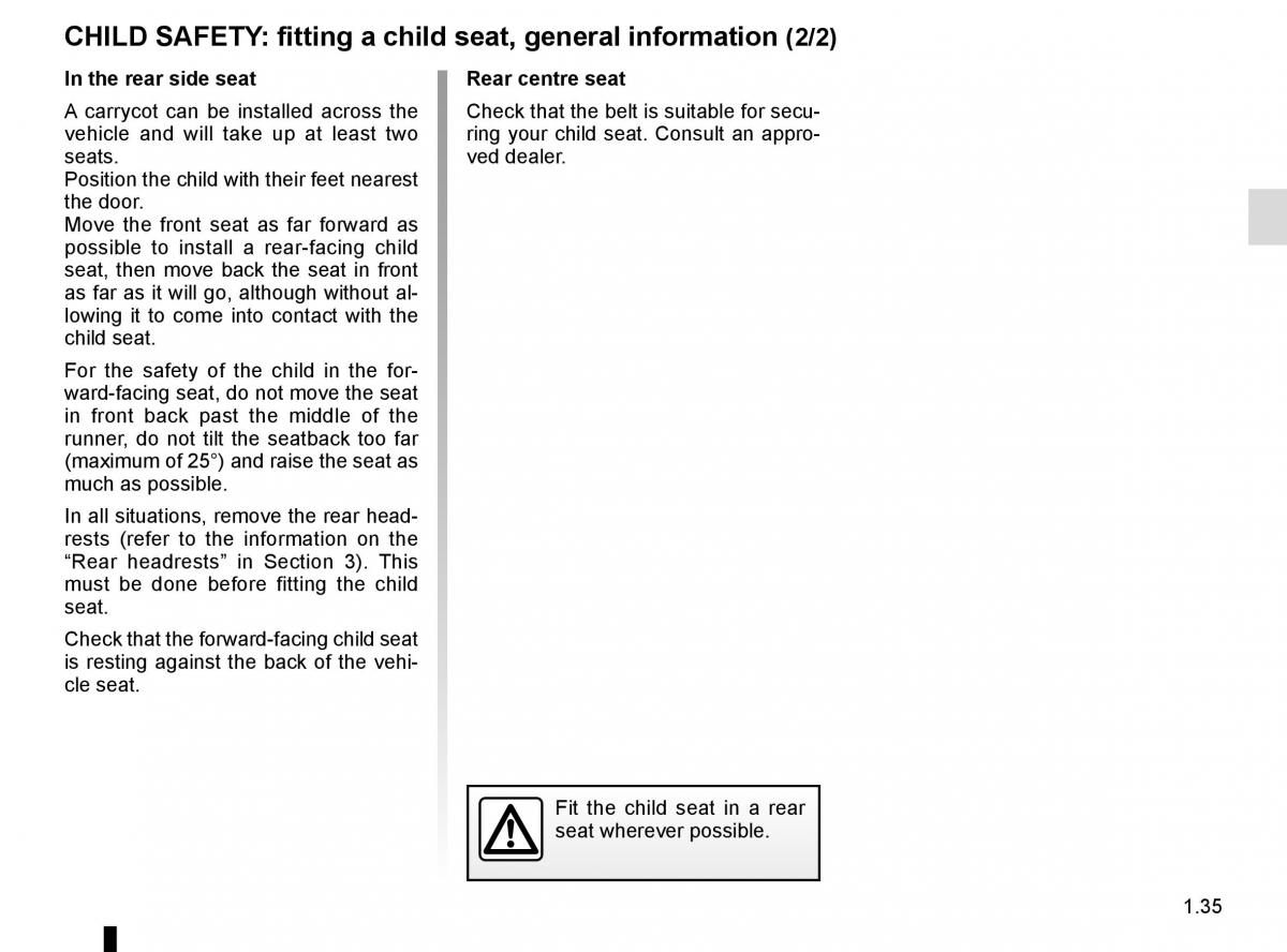 Renault Clio IV 4 owners manual / page 41