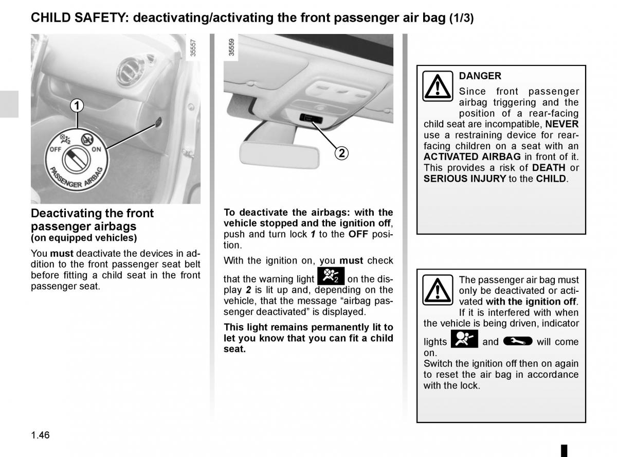 Renault Clio IV 4 owners manual / page 52