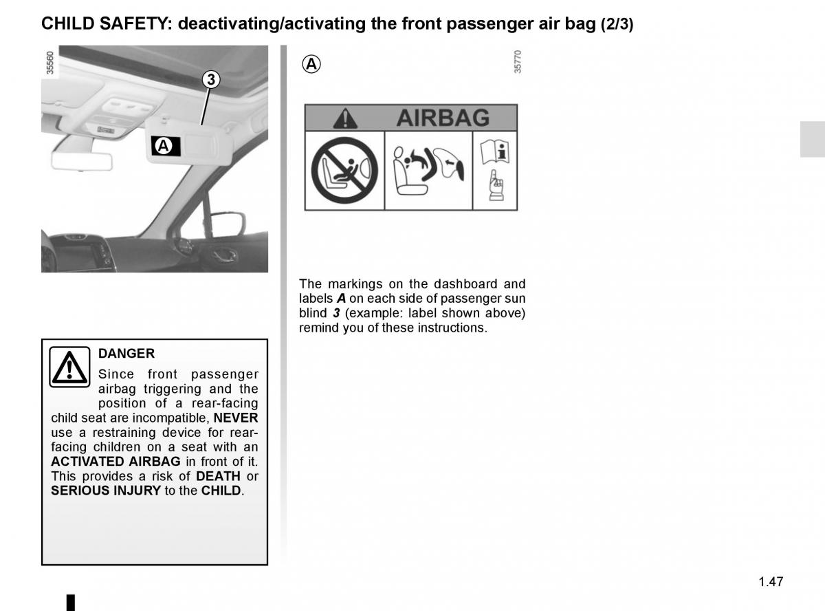 Renault Clio IV 4 owners manual / page 53