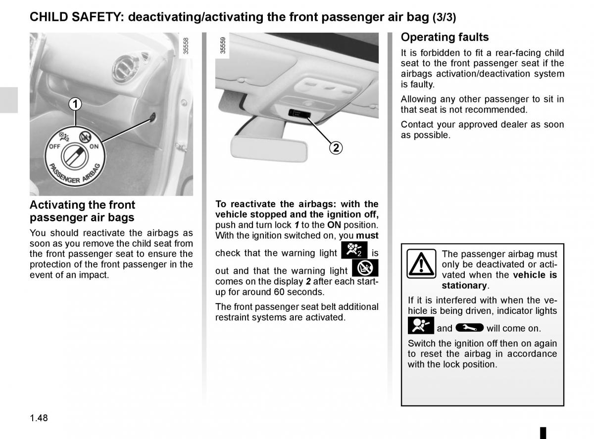 Renault Clio IV 4 owners manual / page 54