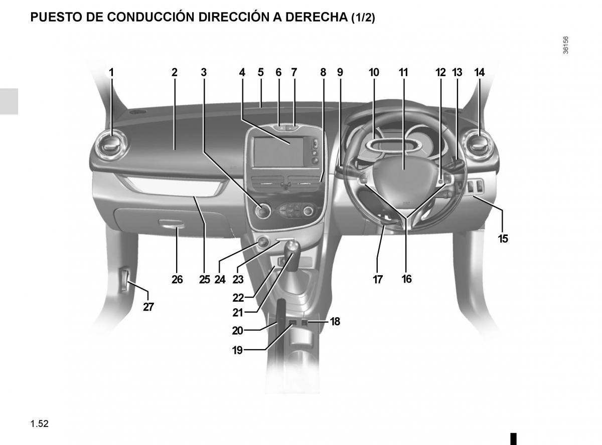 Renault Clio IV 4 manual del propietario / page 58