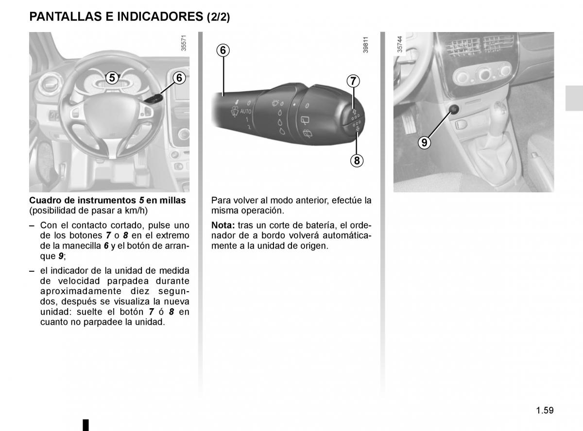 Renault Clio IV 4 manual del propietario / page 65