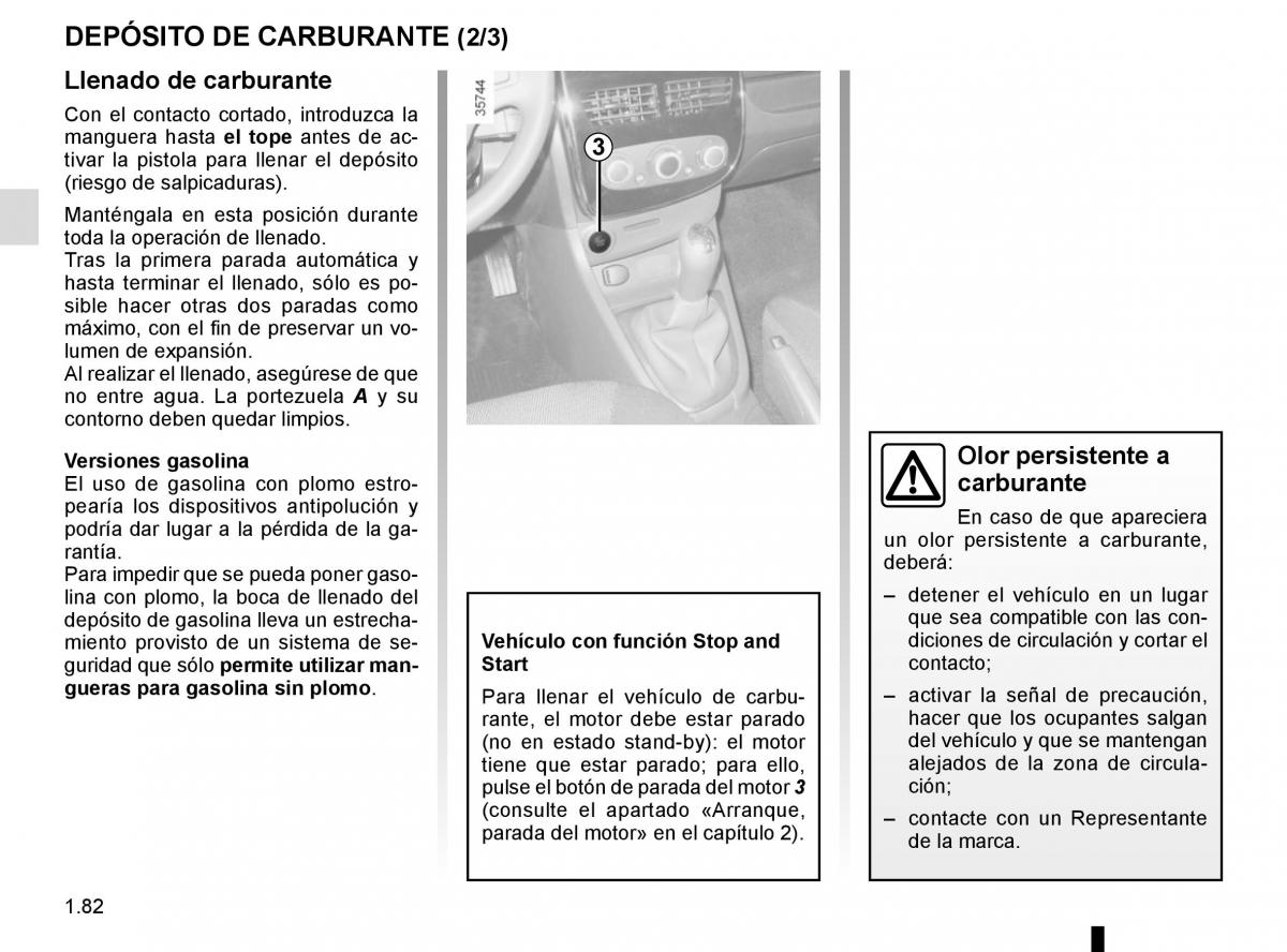 Renault Clio IV 4 manual del propietario / page 88