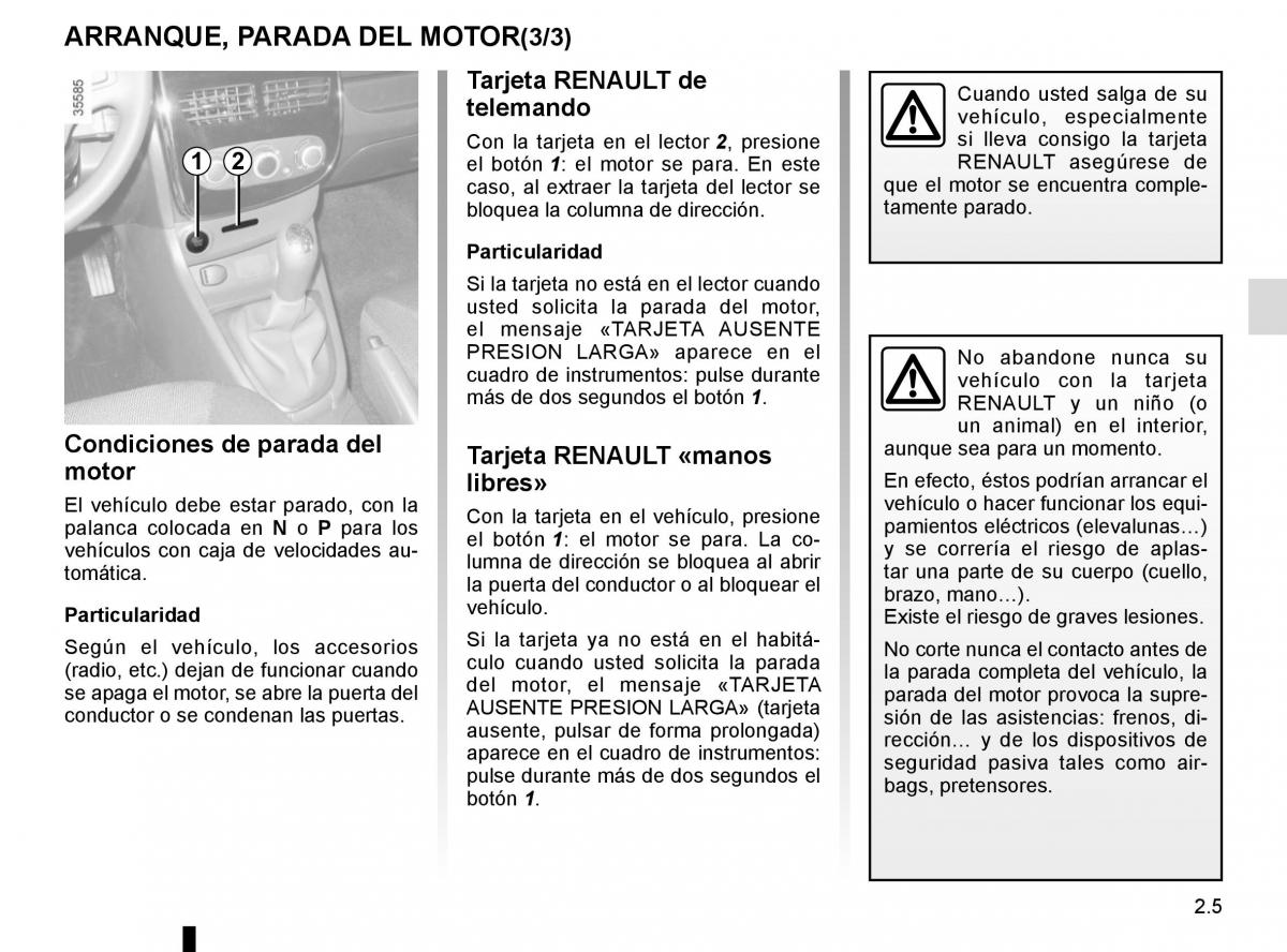 Renault Clio IV 4 manual del propietario / page 95